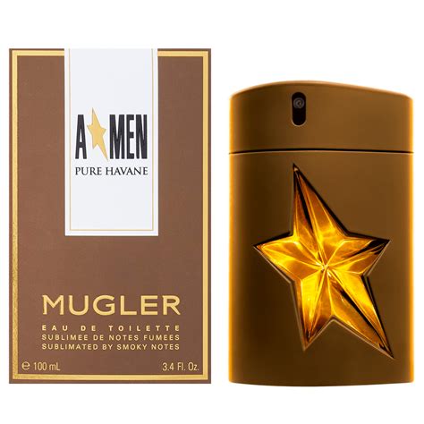 mugler a men patchouli.